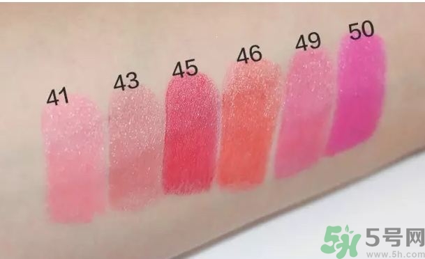 圣罗兰口红圆管哪个颜色好看?圣罗兰圆管色号